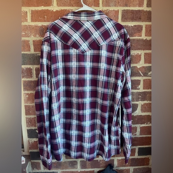 NWT Cody James Men’s Peace Treaty Plaid Long Sleeve Button Down Size 2XL - Picture 8 of 10